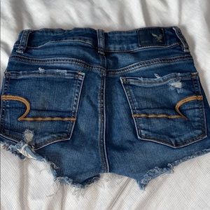 American eagle super stretch high waisted shorts